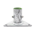Base Triangular para Mástil de 1" a 2" con Opresores. Galvanizado por Inmersión en Caliente. - Toer