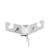 Bracket para Mástil para Sujeción de Retenida (Para mást. de 1" a 2" Diam. Ext.) - Toer