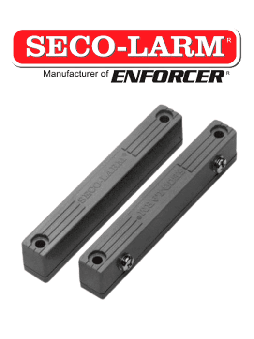 Seco-Larm SM216QGY - Contacto Magnetico Uso Rudo GRIS con terminales de tornillo Gap 2 3/4 (70mm)  Compatible paneles DSC / RISCO / BOSCH