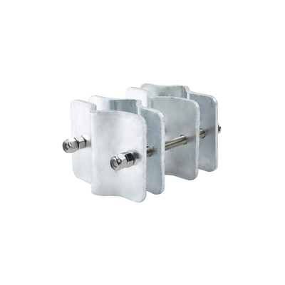 Herraje Adaptador de Mástil para Diámetros desde 3/4" hasta 2-1/4". Galv. en Caliente. - Toer