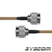 Jumper de cable coaxial de 60 cm, con Conectores N Macho ambos extremos - Toer