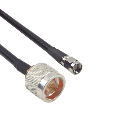 Cable LMR-240UF (Ultra Flex) de 60 cm (23.62 pulgadas) con Conectores N Macho y SMA Macho.