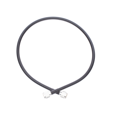 Jumper de 85 cm (33.46 Pulgadas) con Cable Coaxial LMR400 Conectores N Macho en Ambos Extremos