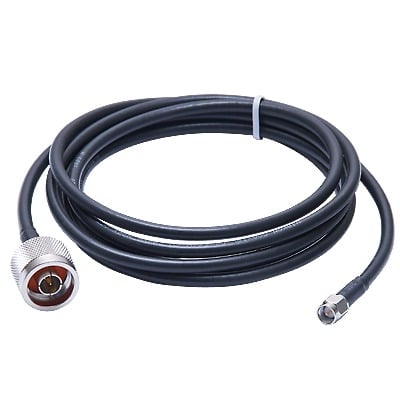 SN-58U-SMA-200 Jumper de 2 m con Cable RG-58U-SYS Conector N macho a SMA macho.