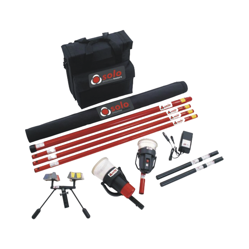SOLO-823-KIT Kit Mejorado para Prueba de Detectores Térmicos y de Humo