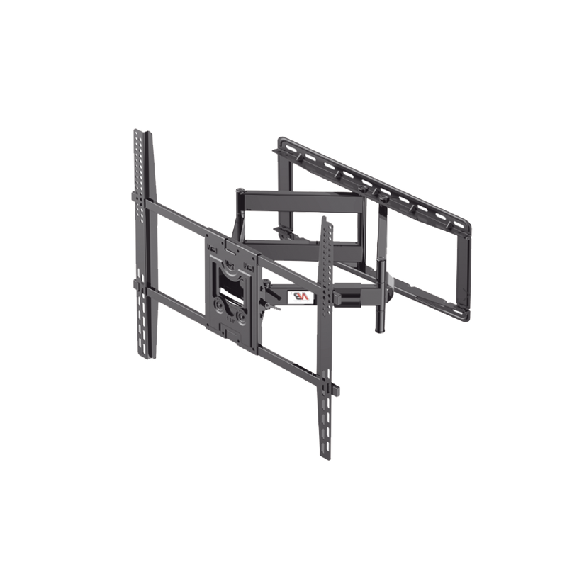 Montaje de Pared Universal Giratorio para Monitores de 75-110  / Soporta hasta 90.9 Kg / Vesa 800 x 600 / 400 x 400 / Acero / 10° de Inclinación