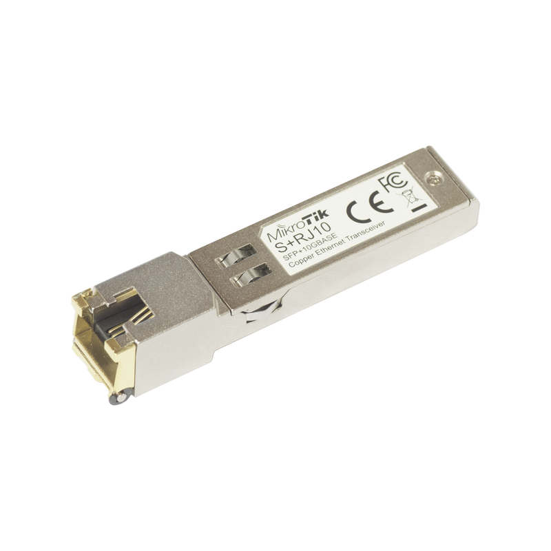 S+RJ10 S+RJ10 - 10M, 100M, 1G, 2.5G, 5G, 10G en RJ-45 hasta 10 Gbps