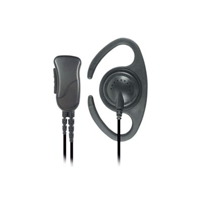 MICRÓFONO DE SOLAPA P/ SEGURIDAD PRIVADA P/  MOTOROLA EX-500/ 600/ GL2000/ GP328PLUS/ GP338PLUS/ PRO 5150 ELITE. HYT TC-610P/ TC-780/ TC780MPT/ 3600/ 3000/ PT-790.