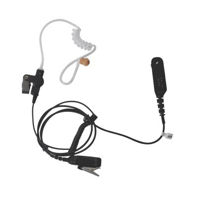 Micrófono de Solapa con Audífono Discreto para Motorola HT-750 / 1250 / 1550 / PRO-5150 / 5550 / 7150/ 9150/ MTX850LS / PTX700
