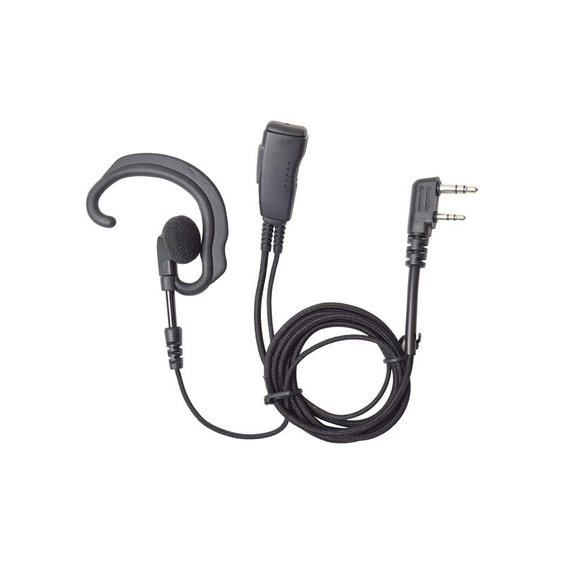 SPM-301-E-BF Micrófono Audífono de Solapa Estilo Gancho / CABLE FIBRA TRENZADA KEVLAR ULTRA RESISTENTE Para KENWOOD Serie G/3230/2102G/2202L/2212L/2170/2360/2302/2312/2000/2402/NX220/NX240/TKD240