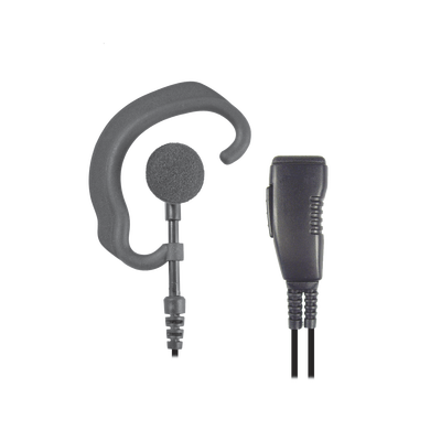 MICRÓFONO DE SOLAPA ESTILO GANCHO PARA MOTOROLA HT-750, 1250, 1550, PRO-5150, 5550, 7150/ 9150/ MTX850LS/ PTX700/ 760/ 780.