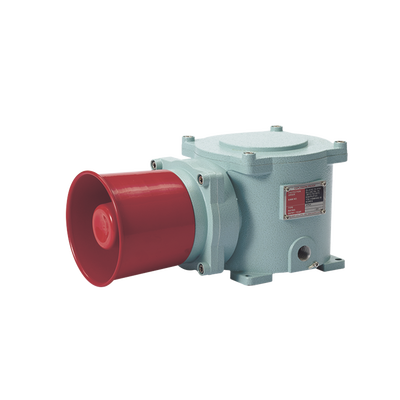 Sirena electrónica a prueba de explosiones Máx. 120 dB, Grado de protección Ex db IIC T6 Gb voltaje: 120 VAC