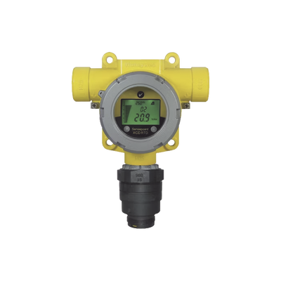 Detector De Gas Fijo Remoto, Con Sensor De Oxigeno (O2) 0-25%, Carcasa Aluminio, Clase I, Div 2, Salida Modbus y 4-20 mA, 3 Reles, Serie Sensepoint XCD RTD