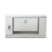 Gabinete de Pared de 6U con Puerta de Cristal Templado, 455 mm de Profundidad Total, Rack de 19'', Acero Reforzado Color Gris Mate - Toer