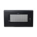 Gabinete de Pared de 6U con Puerta Perforada, 455 mm de Profundidad Total, Rack de 19'', Acero Reforzado Color Negro - Toer