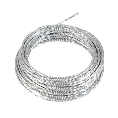 Cable Retenida 7 Hilos, Resistencia 1293 Kg. Diámetro 3/16" (RETAZO DE 40 METROS).
