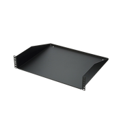 Charola para Soportar Equipos en Rack de 19", con Capacidad de Carga de 30Kg, 2UR - Toer