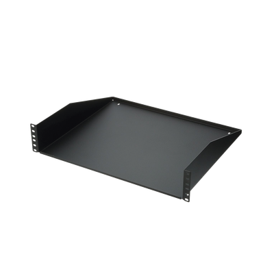 Charola para Soportar Equipos en Rack de 19", con Capacidad de Carga de 30Kg, 2UR - Toer