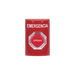 Botón de Emergencia, Texto en Español, Color Rojo, Acción Mantenida, Girar para Restablecer y LED Multicolor - Toer