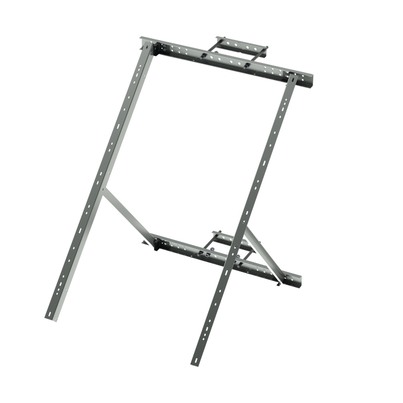 SS-PBL-V5 Montaje para Panel Solar de Poste o Torre Galvanizado Electrolítico (Ver Compatibilidad).