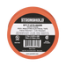 Cinta Eléctrica STRONGHOLD para Aislar, de PVC, Uso General Reparación y Mantenimiento, Grosor de 0.18mm (7 mil), Ancho de 19mm, y 20.12m de Largo, Color Naranja - Toer