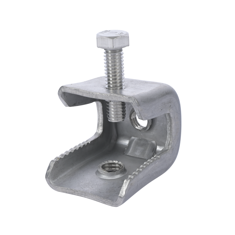 Paquete de 10 Sujetadores Para Instalacion En Angulo Con Orificio de 3/8