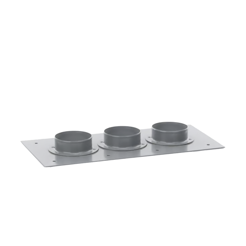 Placa Pasamuros Con Capacidad de 3 Botas de 4