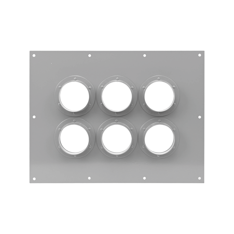 Placa Pasamuro Con Capacidad de 6 Botas de 4
