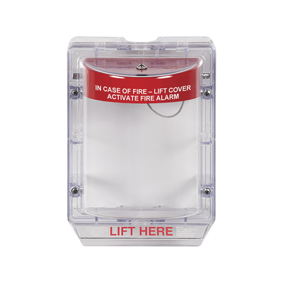 Protector para Estación de Jalón, con Espaciador, Texto en Ingles