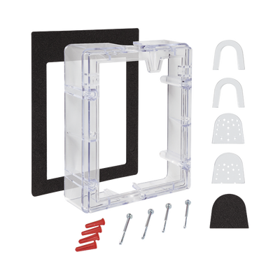 Espaciador de conducto transparente con juntas, para la serie Stopper II®Espaciador de conducto transparente con juntas, para la serie Stopper II®
