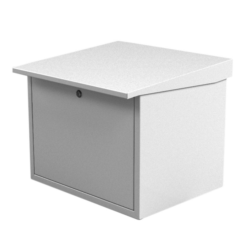 SVR-1419-G Gabinete para resguardo de baterías (hasta dos baterías PL110D12). Lámina Galvanizada.