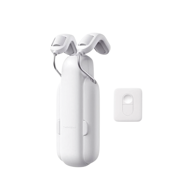 SWITCHBOTKCR KIT 1 Motor para cortinero, 1 control remoto para el motor.