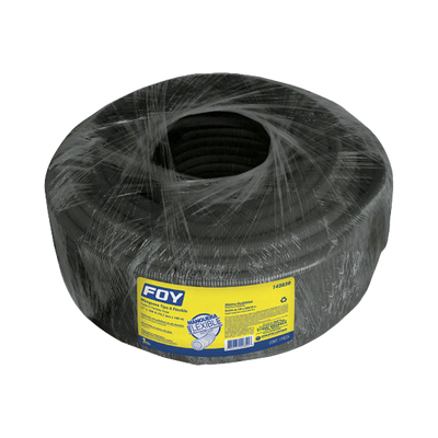 Manguera flexible para cables 1/2" x 100 m /Polietileno Alta Densidad HDPE/ Sin guía /Para uso en interiores. - Toer