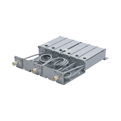 Duplexer SYSCOM en VHF, 6 Cav. 136-148 MHz, 50 Watt, 5 MHz Sep. Rechazo de Banda, BNC Hembras. - Toer