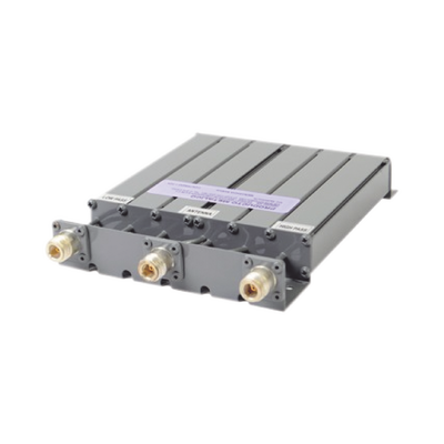 Duplexer SYSCOM en UHF, 6 Cav. 403-430 MHz, 50 Watt, 15MHz Sep. Rechazo de Banda, N Hembras.
