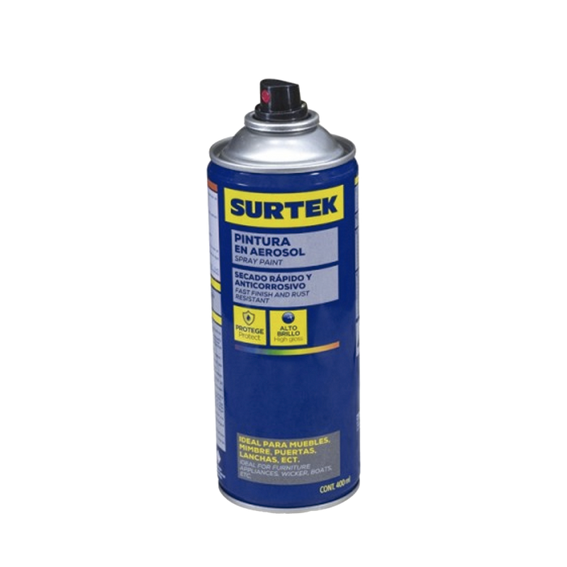 SYS-AES-421 Pintura en Aerosol 400 ml / Color Rojo Oscuro.