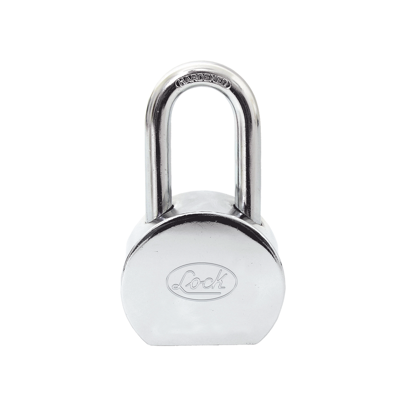 Candado Redondo largo de 65 mm con llave estándar.