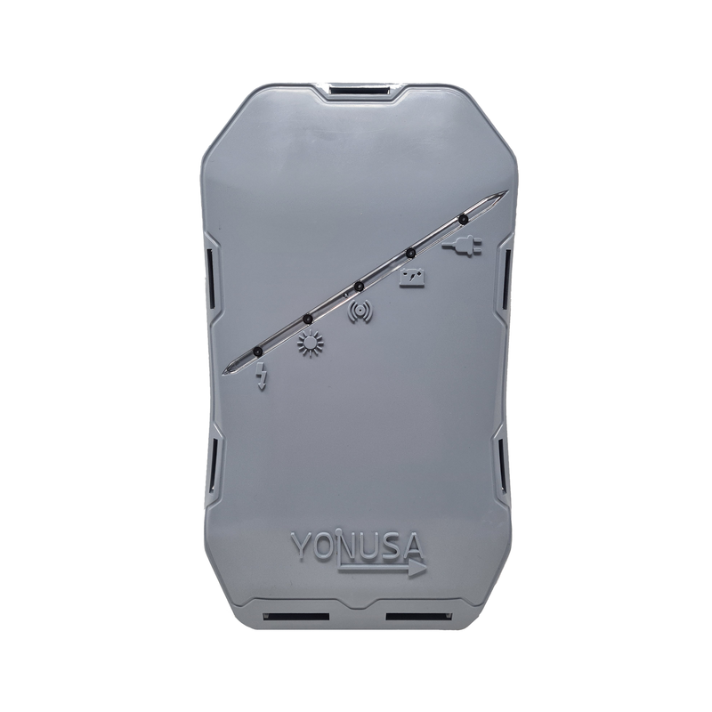 SYSNG-HS Energizador con tecnología SMT de 12,000Volts - .5 Joules / 500 Mts Lineales de Protección / Cercas Electrificadas