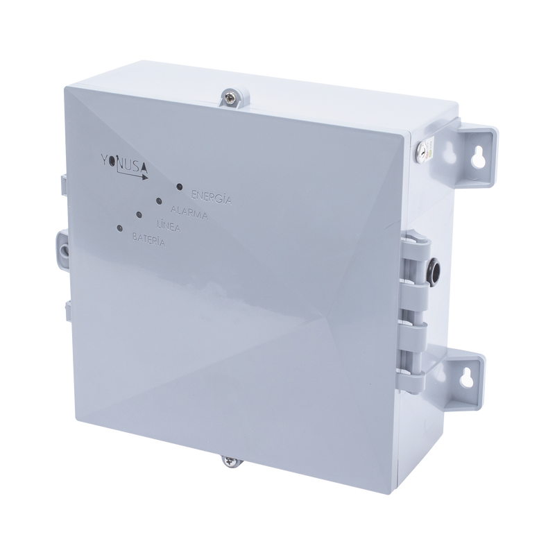 SYSNG-V3 Energizador con tecnología SMT de 12,000Volts-1Joule/ 2500Mts Lineales de Protección / Cercas Electrificadas
