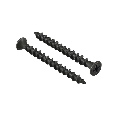Tornillo - Pija Multiusos fosfatizada #6 x 1", Bolsa con 100 piezas. - Toer
