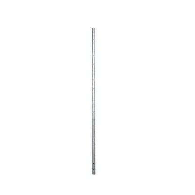 FENCEPOST Poste de esquina fabricado en tubo galvanizado con 5 perforaciones para aisladores.