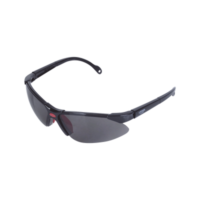 Lentes de seguridad modelo "Orión" negro, armazón de plástico. - Toer