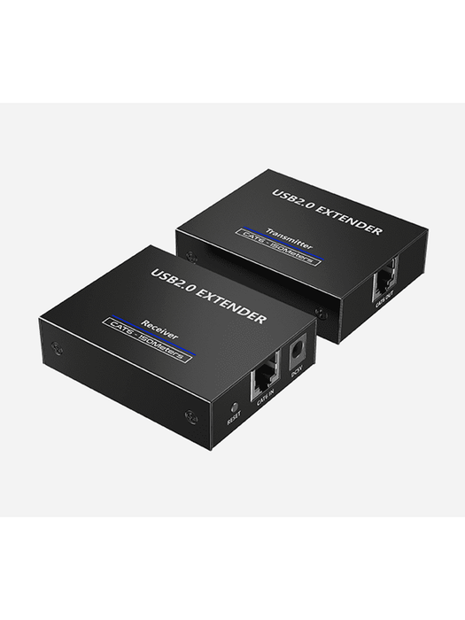 SAXXON LKV100USB - Extensor USB/ 1 Puerto USB de Entrada/ Permite Extender hasta 4 puertos USB de Salida/ Hasta 150m con cable CAT6Com patible con Windows & MAC & Linux