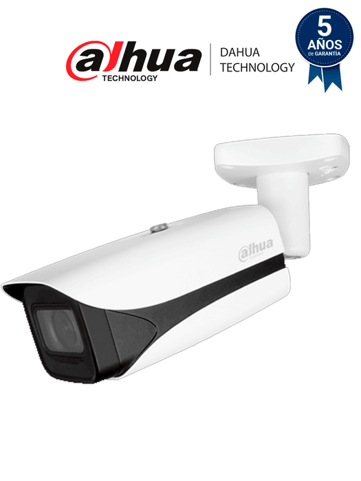 DAHUA DH-IPC-HFW5541E-Z5E-0735 - Cámara IP Bullet Resolución de 5 MP/ Lente Mot. 7 a 35mm/ IR 130 mts/ IA WizMind/ Detección Facial/ Protección Perimetral/ Conteo de Personas/ Starlight/ ePoE/ WDR/ H.265+/ E&S Alarma/ E&S Audio/ / IP67/ IK10