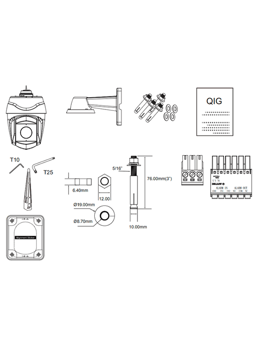 VIVOTEK SD9384-EHL - Cámara IP PTZ Exterior 5 MP con Zoom Óptico 30x, Smart IR 200m y Tracking, Protección Nema4X/IP66/IK10, EIS, WDR Pro con ciberseguridad Trend Micro, Camera Link y certificado NDAA, ONVIF, Deep Search