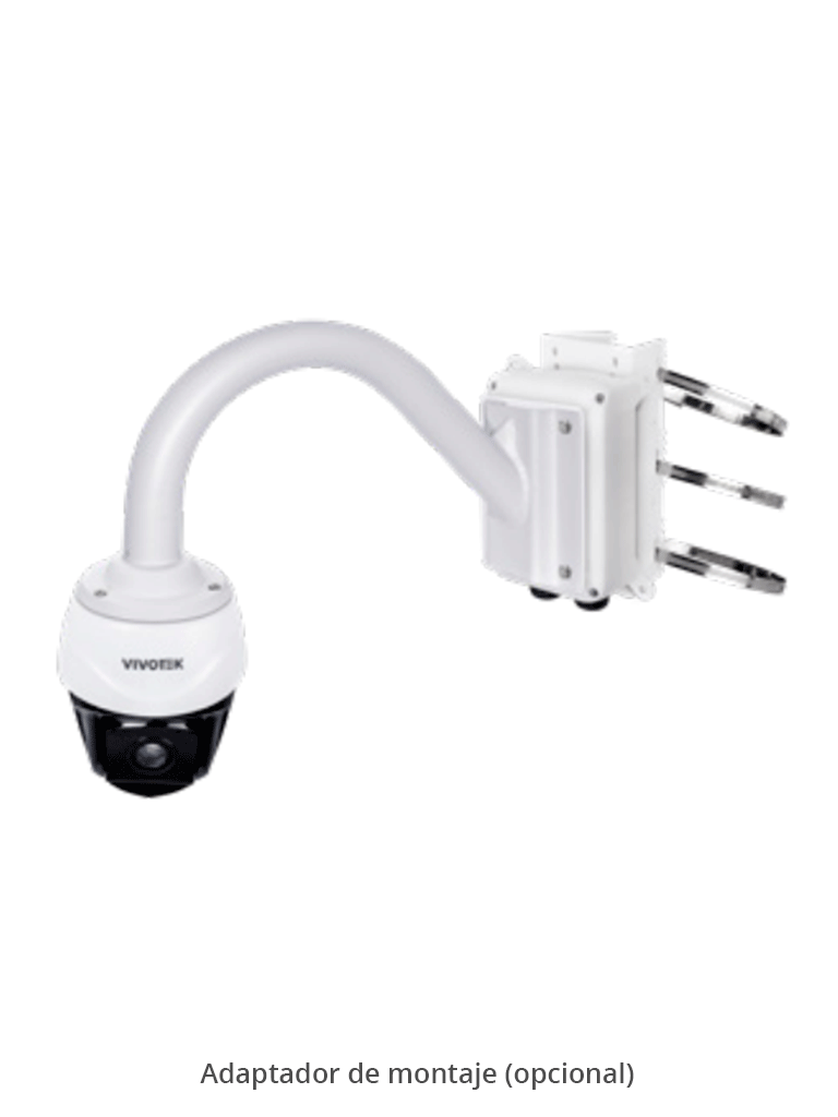 VIVOTEK SD9368-EHL - Cámara IP PTZ Exterior de 2 MP, con Zoom Óptico 40x, también con Smart IR 250m, Protección Nema4X/IP66/IK10, EIS, WDR Pro, Smart Tracking y Ciberseguridad Trend Micro, certificado NDAA, ONVIF y Deep Search.