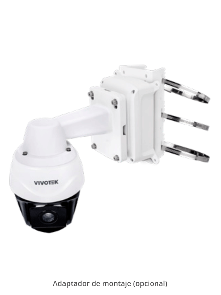 VIVOTEK SD9394-EHL - Cámara IP PTZ Exterior 8 MP, 32x Zoom Óptico, Smart IR 250mts, Protección Nema4X, IP66, IK10, WDR Pro, Smart Tracking, Ciberseguridad Trend Micro, Smart VCA, NDAA, ONVIF, Deep Search