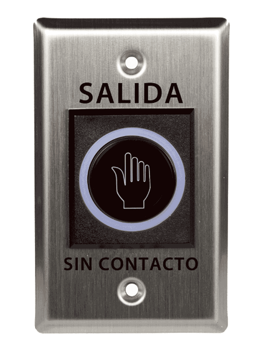 ZKTECO MA500PAK - Control de Acceso Profesional de Huella / Tarjeta y Password para Exterior con IP65 /  Incluye Contrachapa Magnética LM2805 de 200Kg / Soporte de Fijación ZL / Botón de Salida No Touch