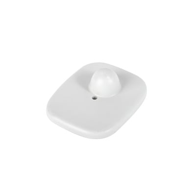 T005 Paquete de 100 Tags RF Para Ropa, Color Gris Claro