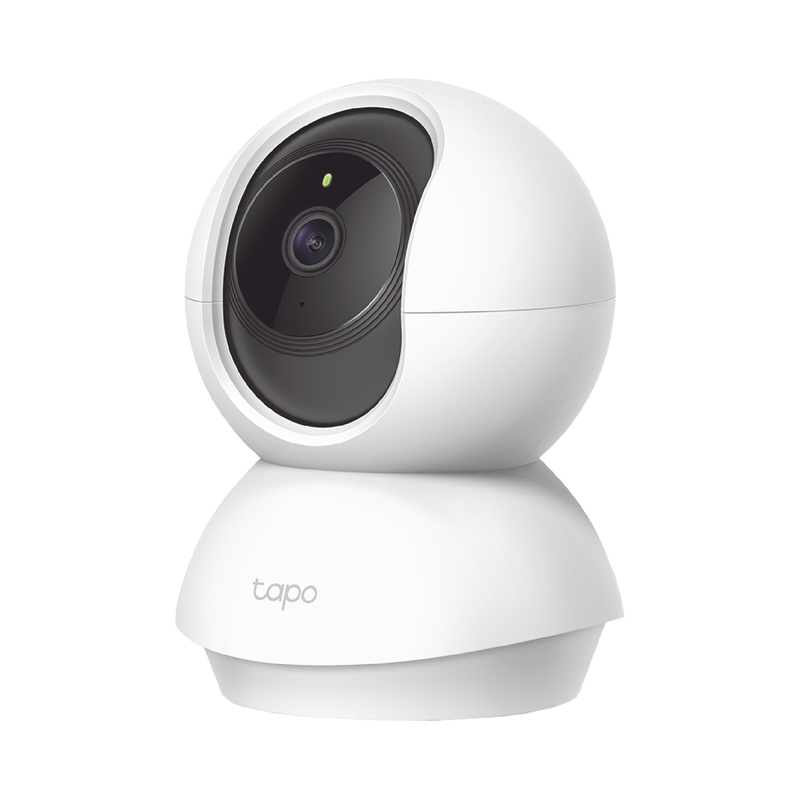 TAPO-C200 Cámara IP Wi-Fi para hogar, 2 megapixel, audio doble vía, visión nocturna, notificación Push, acepta memoria Micro SD de para grabación.